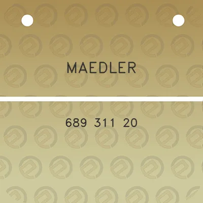 maedler-689-311-20