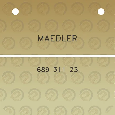 maedler-689-311-23