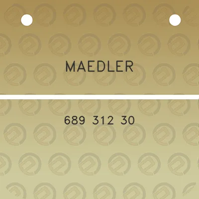 maedler-689-312-30