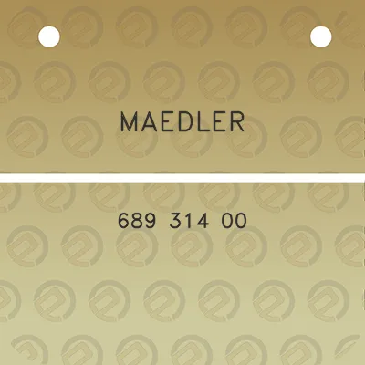 maedler-689-314-00