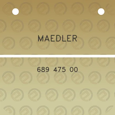 maedler-689-475-00