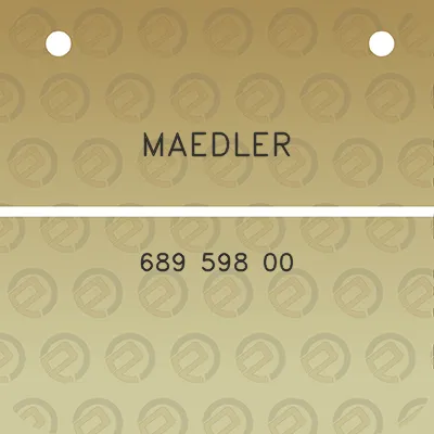 maedler-689-598-00