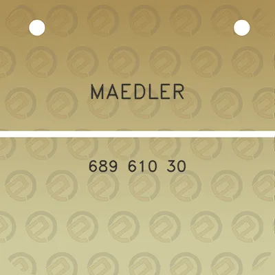 maedler-689-610-30