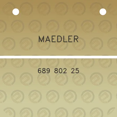 maedler-689-802-25