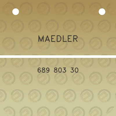 maedler-689-803-30