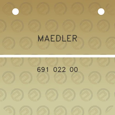maedler-691-022-00