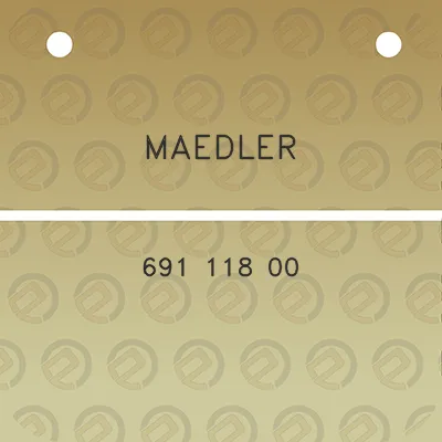 maedler-691-118-00