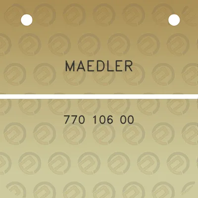 maedler-770-106-00