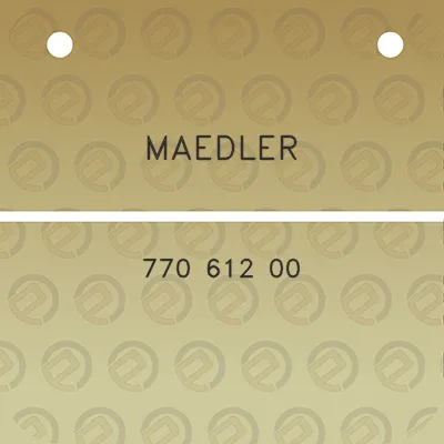 maedler-770-612-00