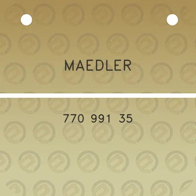 maedler-770-991-35