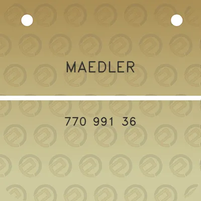 maedler-770-991-36