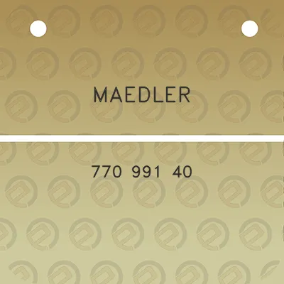 maedler-770-991-40