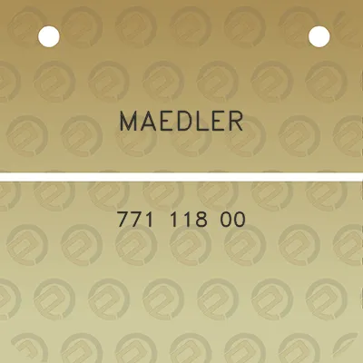 maedler-771-118-00