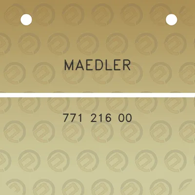 maedler-771-216-00