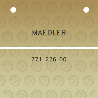 maedler-771-226-00