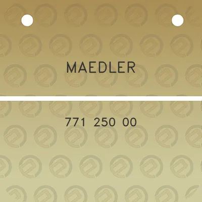 maedler-771-250-00