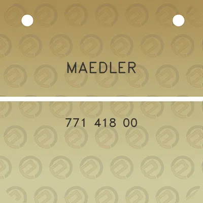 maedler-771-418-00