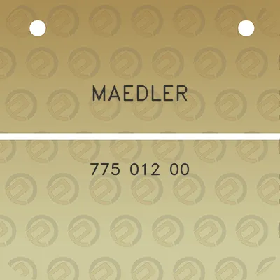 maedler-775-012-00