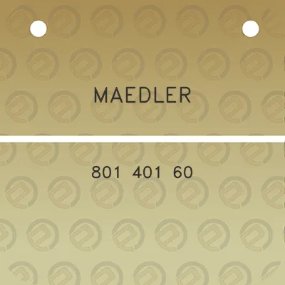 maedler-801-401-60