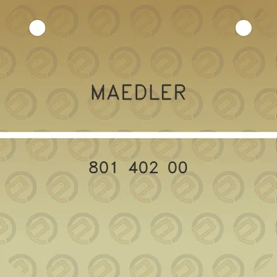 maedler-801-402-00