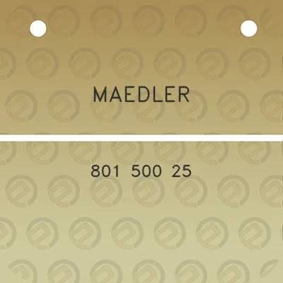 maedler-801-500-25