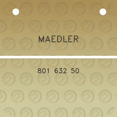 maedler-801-632-50