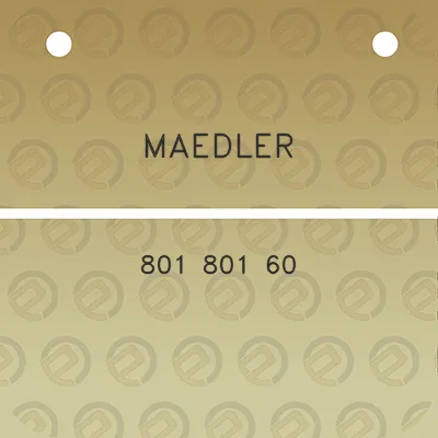 maedler-801-801-60