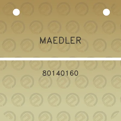 maedler-80140160