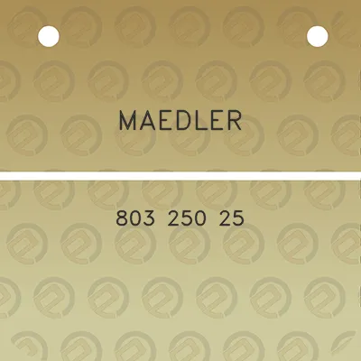 maedler-803-250-25