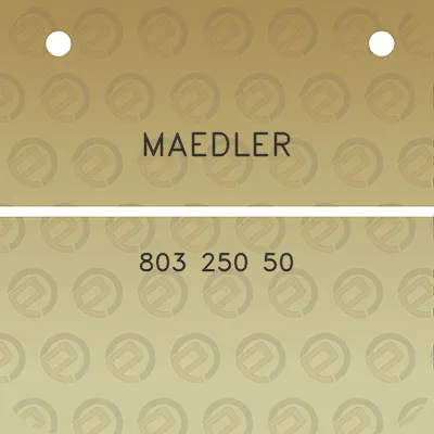 maedler-803-250-50