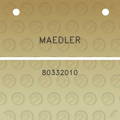 maedler-80332010