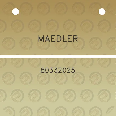 maedler-80332025