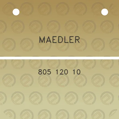 maedler-805-120-10