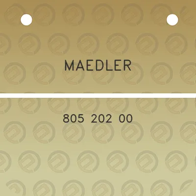 maedler-805-202-00