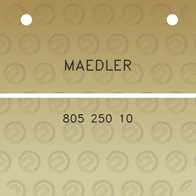 maedler-805-250-10