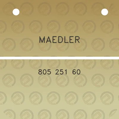 maedler-805-251-60