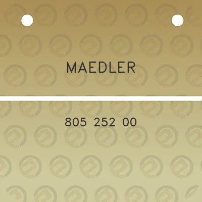 maedler-805-252-00