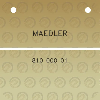 maedler-810-000-01