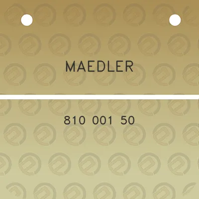 maedler-810-001-50