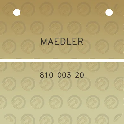 maedler-810-003-20