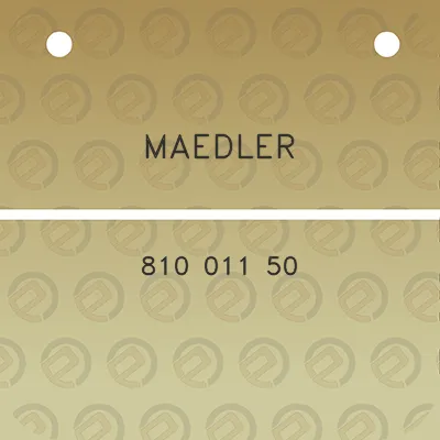 maedler-810-011-50