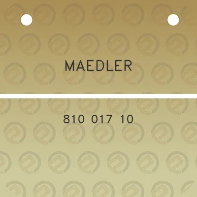 maedler-810-017-10