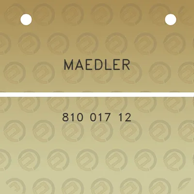 maedler-810-017-12