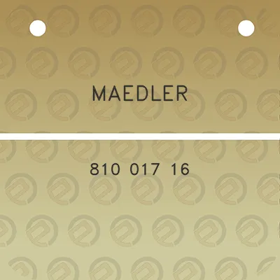 maedler-810-017-16