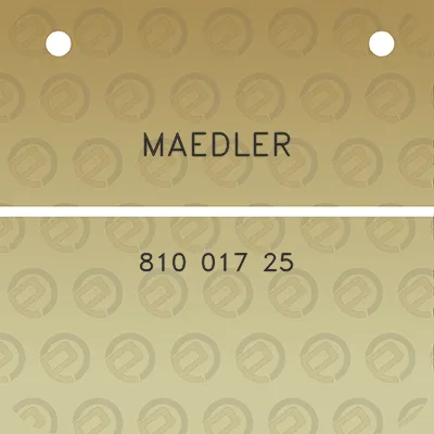 maedler-810-017-25