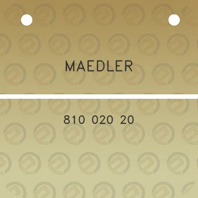 maedler-810-020-20