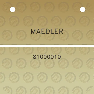 maedler-81000010