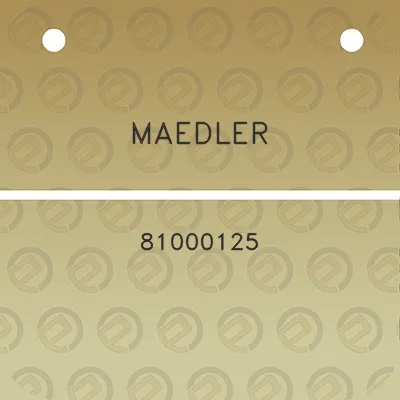 maedler-81000125