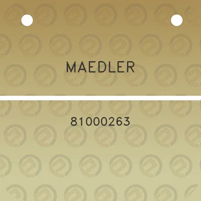 maedler-81000263