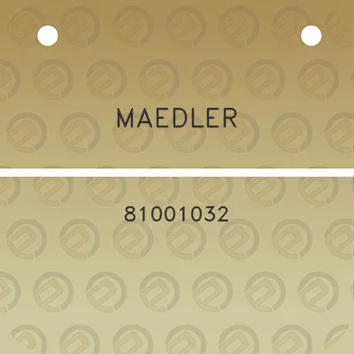 maedler-81001032